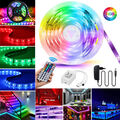 LED Stripe RGB Leiste Streifen 5050 SMD Band Licht Dimmbar Lichterkette 1m-30m