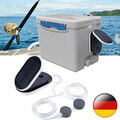 Solar Sauerstoffpumpe Teichbelüfter Gartenteich Aquarium Luftpumpe Oxygenator DE