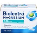 BIOLECTRA Magnesium 300 Kapseln 40 St PZN05561513