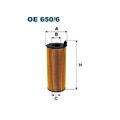 1x Ölfilter FILTRON OE 650/6 passend für PORSCHE VAG LAND ROVER