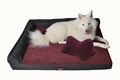 Hundebett XXL Korb Sofa Hundematte Kissen Schlafplatz für große Hunde mittelgroß