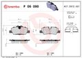 Bremsbelagsatz Scheibenbremse PRIME LINE BREMBO P 06 090 für MINI F55 F56 F57