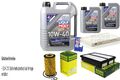 INSPEKTIONSKIT FILTER LIQUI MOLY ÖL 7L 10W-40 für Hyundai Tucson JM 2.0 CRDi