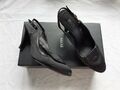 Hugo Boss Leder Satin Pumps NP: 320€ wie NEU Schuhe High Heels Gr. 39