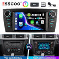 2+64G Android 13 Für BMW 3ER E90 E91 E92 E93 DAB+ Autoradio GPS NAVI RDS BT Wifi