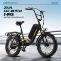 Ebike 20 Zoll Elektrofahrrad 48V 15AH E Mountainbike Damen/Herren Pedelec 25km/h