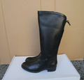 Stiefel Echt-Leder (aussen und innen), schwarz, Gr. 39, neu, ungetragen