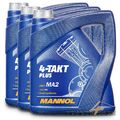 MANNOL 3x 4 L LITER 4-TAKT PLUS MOTORÖL MOTOREN-ÖL MOTOR-ÖL 50549204