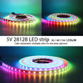 1-5m WS2812B RGB 5050 LED Streifen Strip Lichtleiste Individuell Adressierbar 5V