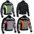 Herren Motorrad Sommer Textil Jacke Biker Motorrad Jacke mit Protektoren Jacke