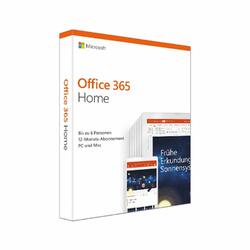 Microsoft Office 365 Home - 6 Benutzer - 1 Jahr AboVersand per Email mit Rechnung  -  deutscher Händler