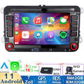 Für VW GOLF 5 6 Passat Polo 7" Autoradio Android 12 DAB+ GPS Navi Carplay 2DIN