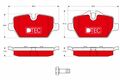 TRW Bremsbelagsatz Scheibenbremse DTEC COTEC GDB1612DTE für BMW MINI 1er E87 E81