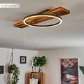 Flur Leuchten LED Decken Lampen Holz Ess Wohn Schlaf Zimmer Beleuchtung modern