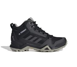 Adidas schwarz grau Terrex AX3 Wanderschuhe Mid GORE-TEX Wanderschuhe UK 5,5