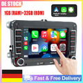 7" Android 11 Autoradio für VW GOLF 5 6 Passat 1+32G Carplay GPS Navi Wifi RDS