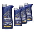 4 x 1 Liter MANNOL ATF-A PSF Automatik Getriebeöl Öl Servoöl Hydrauliköl Servo