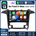 Für Ford S-Max 2006-2015 Autoradio Android 13 GPS Navi DSP CarPlay 6+128GB DAB+