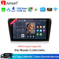 2+64G Android 13 Für Mazda 3 2004-2009 Bk Autoradio GPS Navi CarPlay BT WIFI 9"