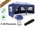 Klapp Pavillion 3x6m Faltpavillon Outdoor Gartenzelt Partyzelt Wasserdicht NEU