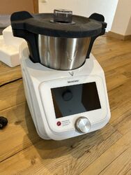 Silvercrest Monsieur Cuisine Connect SKMC 1200 E5 Küchenmaschine - Weiß, 1000W