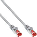 Netzwerkkabel Cat.6 Patchkabel 0,25m Grau S/FTP PiMf  LAN DSL PVC CCA 10 Stück