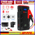 27000mAh Auto KFZ Starthilfe Jump Starter 12V Ladegerät Booster Power Bank 1000A