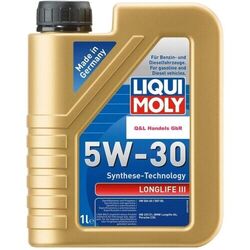 LIQUI MOLY Longlife III 5W-30 Motoröl Longlife Motorenöl 1l 20646