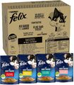 FELIX Katzenfutter nass in Gelee, Sorten-Mix, 120er Pack 10.2 kg 