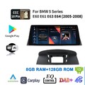 10.25''Android 13 Autoradio Für BMW E60 E61 CCC GPS Navi CarPlay 8 Core 8+128GB