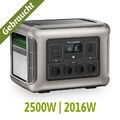 ALLPOWERS 2500W Tragbare Powerstation 2016Wh Solargenerator LFP-Batterie Camping