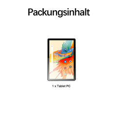 2024New Pad 6 Tablet 10 Zoll Android14 12GB RAM+256GB 8000mAh PC 13MP+8MP 5GWlFl