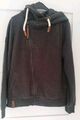 Jacke Hoodie Sweatshirt Gr.M-42/44 von NAKETANO Sweatjacke grau Label TOPZUSTAND