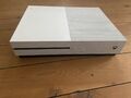 Microsoft Xbox One S 1TB inklusiv Wireless Controller - Weiß