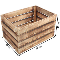 Holzkiste Truhe Geflammte Apfelkisten Obstkisten Holz Betttablett Flaschenträger