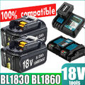 Für Makita Akku 18V 8,0AH 6AH BL1860B BL1850B BL1830 BL1820 LXT Lithium Batterie