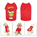 Haustier Hund Weihnachten Grinch Outfit Pullover Mantel Kleidung Weihnachten DE`