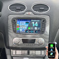 7" Autoradio Für Ford Focus Mondeo MK4 S/C-Max Galaxy 4+64G Android14 GPS FM BT