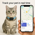 GPS Tracker for Dogs and Cats – No SIM, No Fees, Long Battery Life