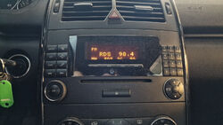 Radio Audio 20 CD AL MF 2550  Mercedes A Klasse W169 A1698201589