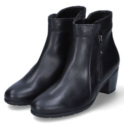 Gabor Ankle Boots Damen Glattleder Schwarz