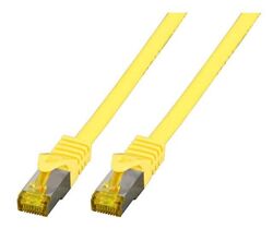 RJ45 Patchkabel Cat 6A mit Cat 7 Rohkabel DSL Netzwerkkabel S/FTP PiMF 0,25m-30mPremium-Qualität | Halogenfrei | 100% CU | 10GigaBitLAN