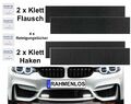 2x TOP Klett Kennzeichenhalter Mit Acrylkleber Beschichtet 👍Für EU Kennzeichen 