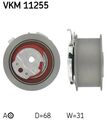 SKF Spannrolle Zahnriemen VKM 11255 68mm für VW PASSAT B6 Variant 3C5 3C2 GOLF 5