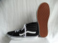 Vans Sk8 Hi Suede/Canvas Skateboard Sneaker schwarz-weiß EU 43 US 10