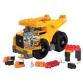 Mattel DCJ86 - Mega Bloks - CAT - Großer Kipplaster mit Bausteinen