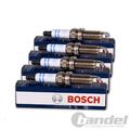 4x BOSCH ZÜNDKERZE passend für AUDI 80 100 FORD ESCORT 3 FIESTA SFIAT PUNTO 1.6