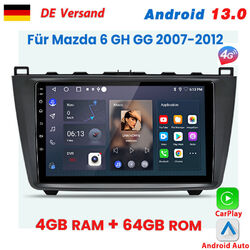 Für Mazda 6 GH GG 2007-2012 Android13 Autoradio GPS Navi 8-Kern DAB+ Carplay 4G