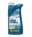 MANNOL AG13 Hightec Kühlmittel Kühlerfrostschutz 1L Grün Antifreeze Konzentrat