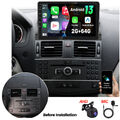 2+64G Android 13 Carplay Autoradio GPS Für Mercedes Benz C Klasse W204 S204 Kam+